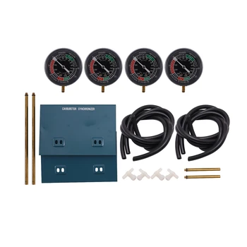 

2 Set Durable Carburetor Synchronizer Kit Black Motorcycle Vacuum Gauges 2 Cylinder Carburetor Tuning Synchronizer Universal for