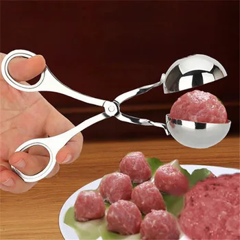 

TTLIFE 304 Stainless Steel Meatball Clamp Polished Meatball Clamp Meatball Maker Easy to Use Convenient and Fast