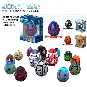 

Easter Eggs Kids Puzzle Balls Magic 3d Blind Box popular toys Labyrinth Creative Educational Games Hot Toys for Children