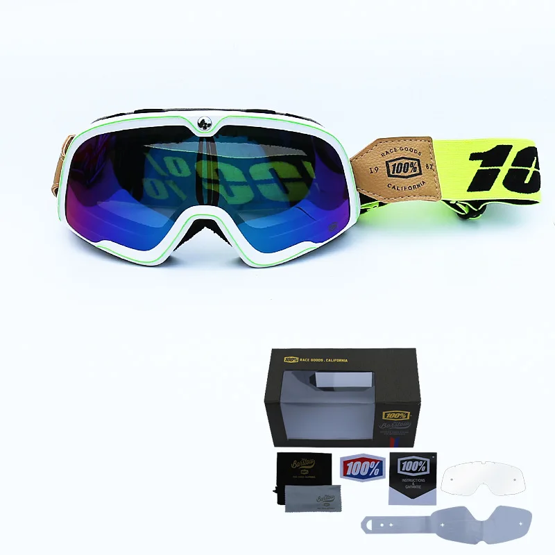 

100% Goggles for Motorcycle Hundred Percent Goggles Outdoor Riding Eye-protection Goggles Racing Off-road Helmet Goggles