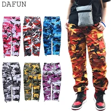 Камуфляжные брюки карго мужские камуфляжные тактические брюки мужские и женские повседневные штаны хип-хоп брюки pantalon homme