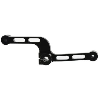 

Motorcycle Gear Shift Lever Footrest Shifter Pegs Black for Sportster Xl883 Superlow Xl1200 Roadster Nightster 48 72