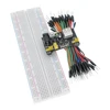 3.3V/5V MB102 Breadboard power module+MB-102 830 points Solderless Prototype Bread board kit +65 Flexible jumper wires ► Photo 1/6