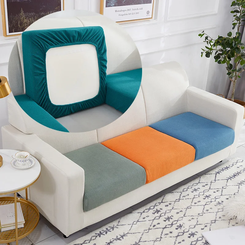 Cushion-Cover Funiture-Protector Sofa-Seats Armchair Corner Living-Room for Thick 0045