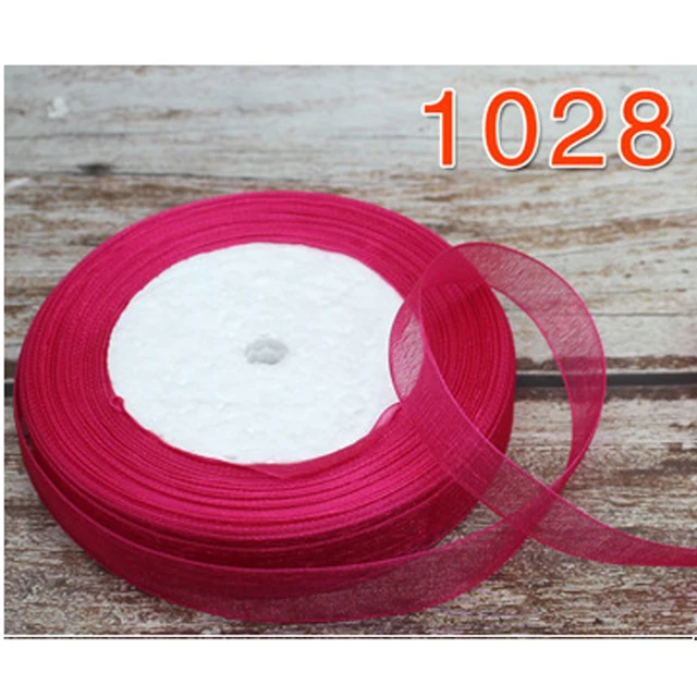 45 yard Snow Yarn Organza Gauze Ribbon Knitting Weaving Plastic Mesh Sheet Handbag Wedding  Hair Accessories  DIY Scrapbooking 6