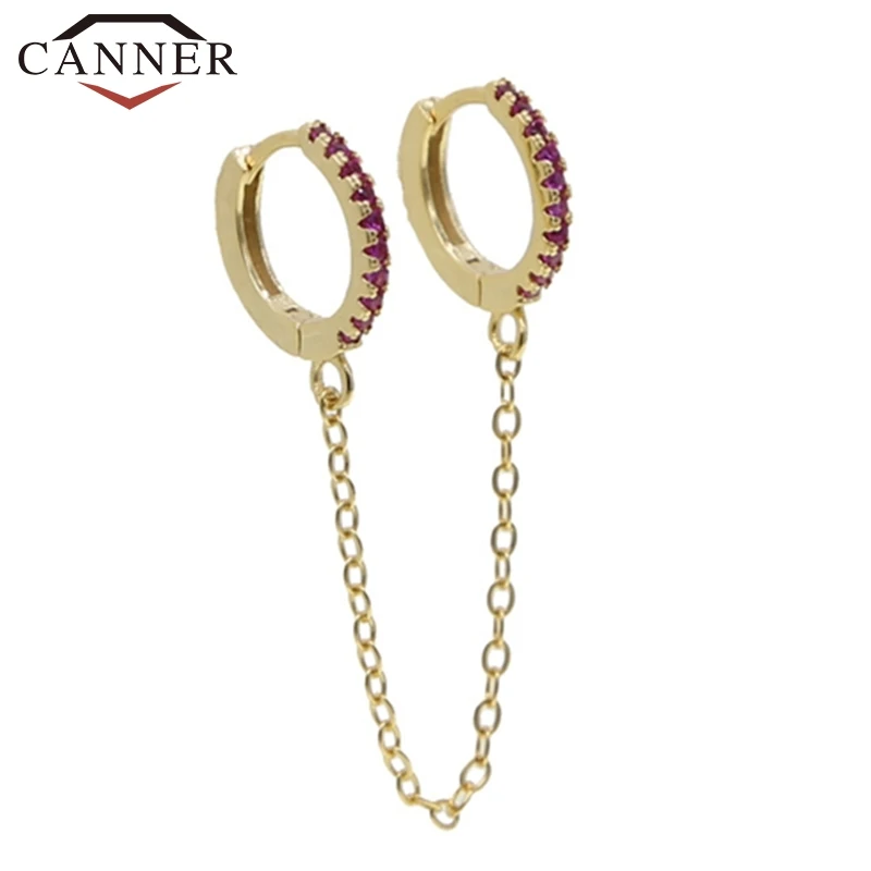 Очаровательные модные золотые серебряные серьги-цепочки с кисточками 1 шт. 925 пробы серебряные круглые серьги-кольца для женщин модные серьги