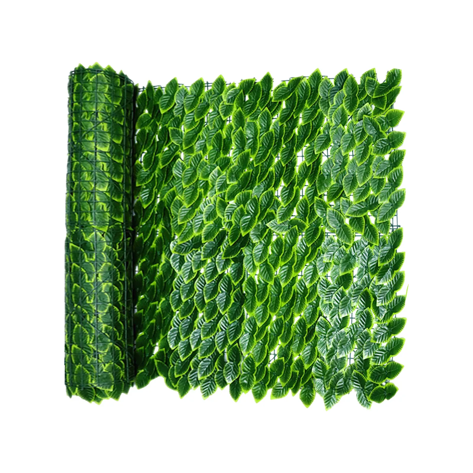 

0.5x1/0.5x3M Artificial Leaf Privacy Fence Screening Roll Hedges Panels Screen Wall Landscaping Garden Backyard Balcony Fence