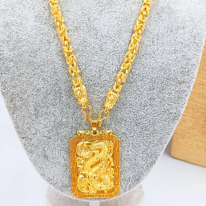 Vintage 24k Gold Color Necklaces For 