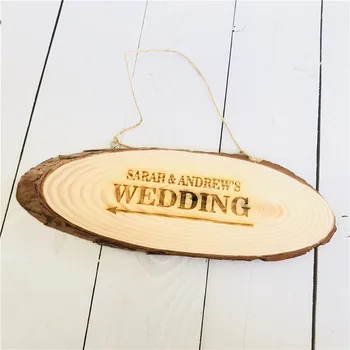 

Custom Wooden Wedding Signs Personalized Wood Hanging Sign Wedding Mariage Decoration Rustic Home Party Centerpieces