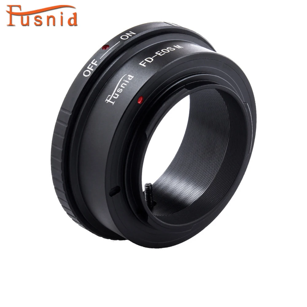 Anello Adattatore Attacco Obiettivo Fd-Eos M Per Canon Eos M M2 M3 M5 M6 M10 M50 M100 Accessori Fotocamera Per Obiettivo Canon Fd A Canon Eos M
