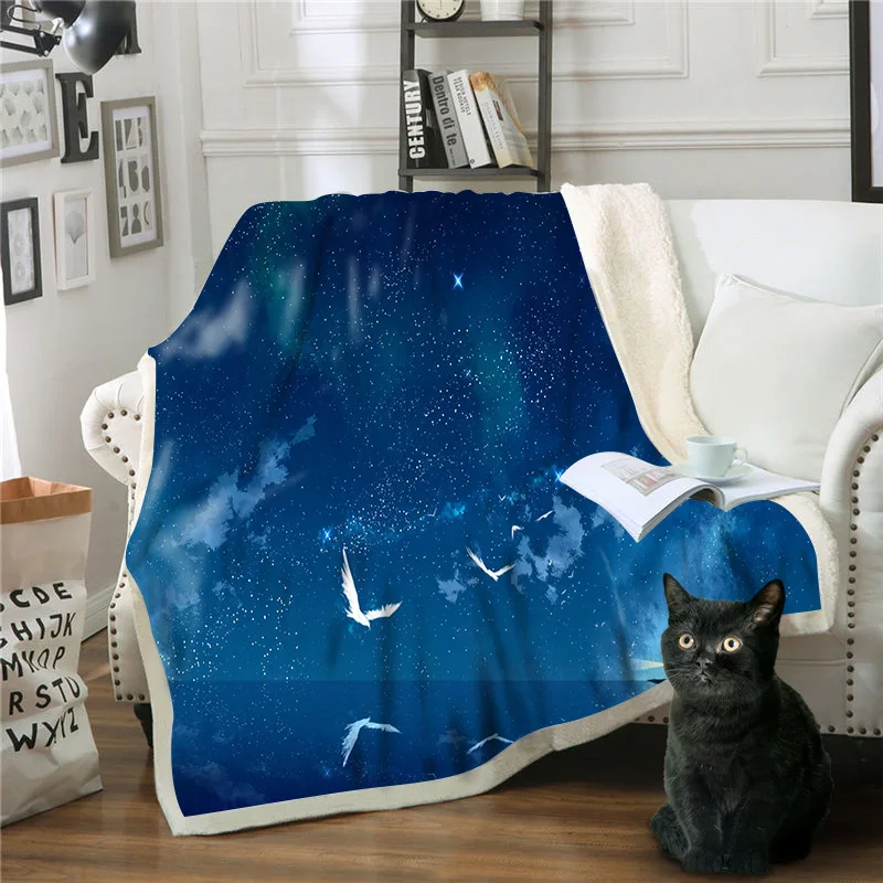 Тигры, пейзажи серии 3D печатных двойной утолщаются хлопок плюшевые одеяла, диваны покрытые одеяла, Сиеста одеяла, квадратные одеяла - Цвет: Color14