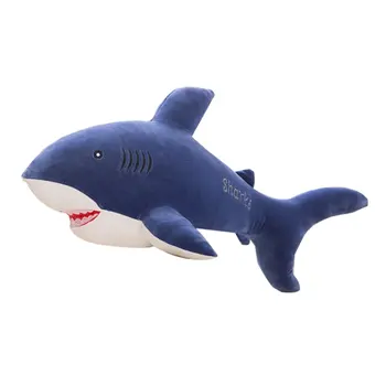 

Creative Shark Doll Series Cushion Comfortable Linen Polyester Home Decorative Pillows for Sofa Pillow 40cm