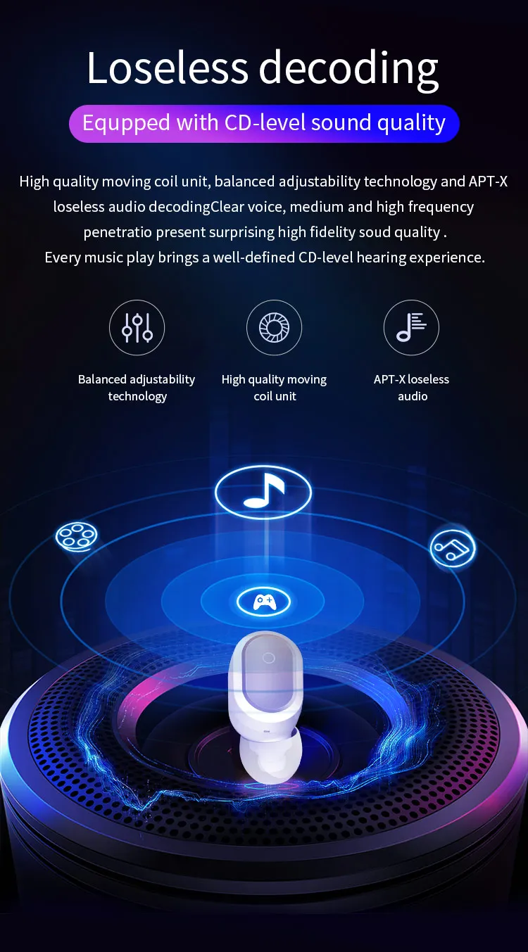 Новинка TWS201 Bluetooth наушники 5,0 Беспроводные сенсорные наушники-вкладыши Автоматическое Сопряжение шумоподавление CD качество звука вкладыши