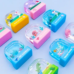 Sello de nombre personalizado para niños, sello postal para ropa, etiqueta de nombre personalizada para pupila