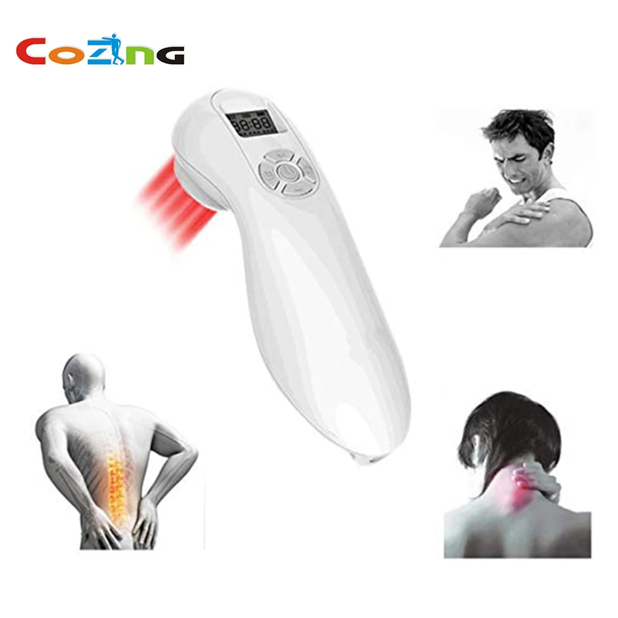 

Dropshipping home use physical therapy nio pain portable neck back pain relief 808nm laser therapy device for sale