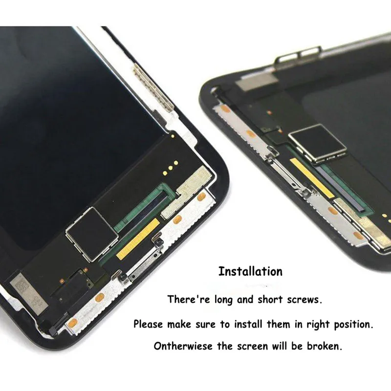 AAA+++ для iPhone X XS OLED с 3D сенсорным дигитайзером сборка ЖК-экран запасной Дисплей для iPhone X lcd без битых пикселей
