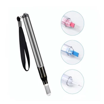

Hot Sell Manual Microblading Cosmetic Tattoo Eyebrow Pen Makeup Tool Blade Holder with LED Light Eyebrow Manual Tattoo Machine