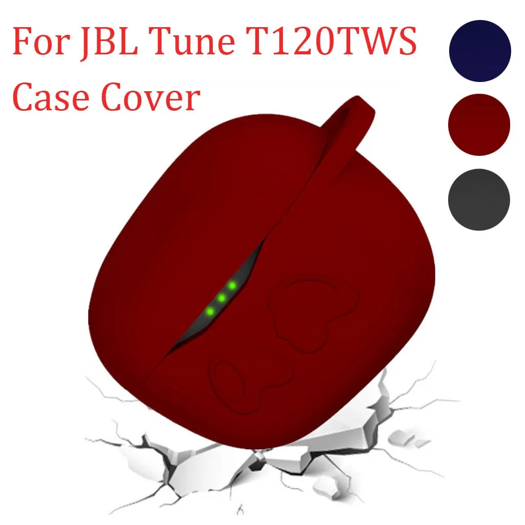 Силиконовый защитный чехол для JBL-Tune T120TWS беспроводных Bluetooth-наушников