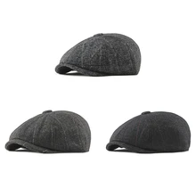 Унисекс, женский, мужской берет, Регулируемая Кепка от солнца, остроконечная шапка, уличная, Осень-зима, головной убор, аксессуары для одежды