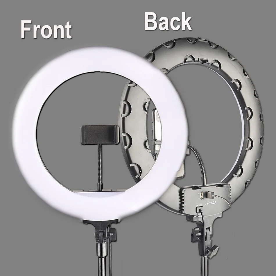  36cm/14inch LED Selfie Ring Light Dimmable LED Ring Lamp Studio Photo Video Camera Phone Light ring - 4000336449065