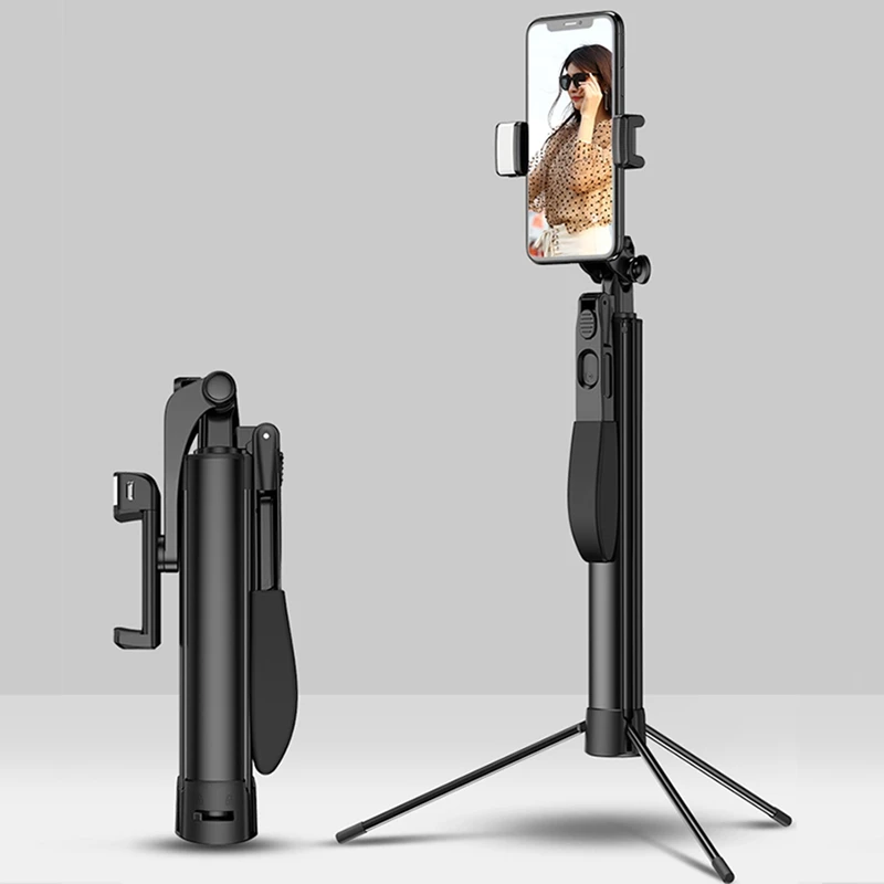 Видео стабилизатор селфи палка штатив Gimbal Bluetooth штатив селфи палка заполняющий светильник для мобильного телефона IPhone Xiaomi huawei