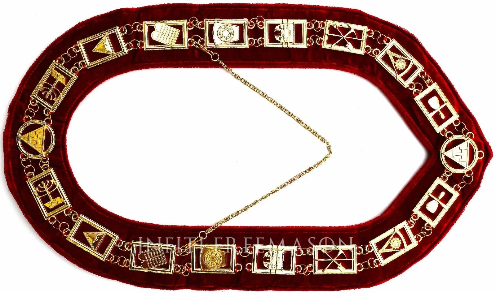 Ошейник Masonic master цепь со знаком масонов ошейник Regalia рыцари Templar Металлический