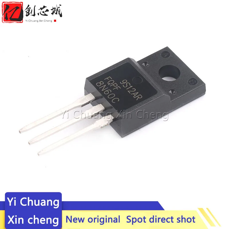 

10 шт. FQPF8N60C 8N60C 8N60 TO-220 TO220 MOS фет