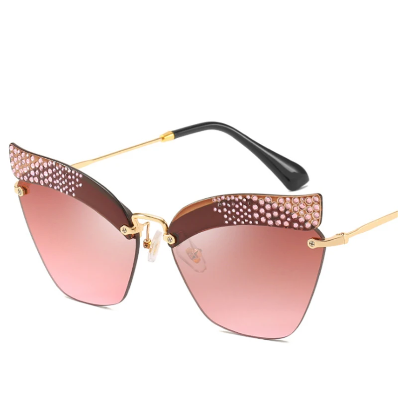 2019 классические индивидуальные солнцезащитные очки Европа и США Ретро кошачьи