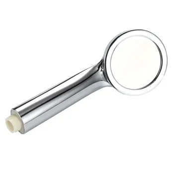 

Shower Head Handheld ABS Shower Head Set Water Shower Head Super Low Pressure Boosting Bath Saving Abs Chrome jet