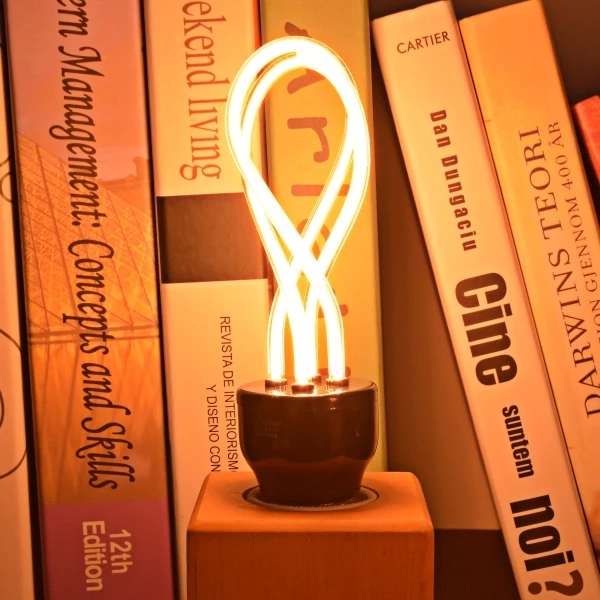 Soft Edison DL Ретро светодиодный светильник Эдисона 220 В, светодиодный мягкая нить, лампа E27, теплый белый светодиодный светильник, лампа для дома, лампа для промышленного украшения - Цвет: Soft Edison DL