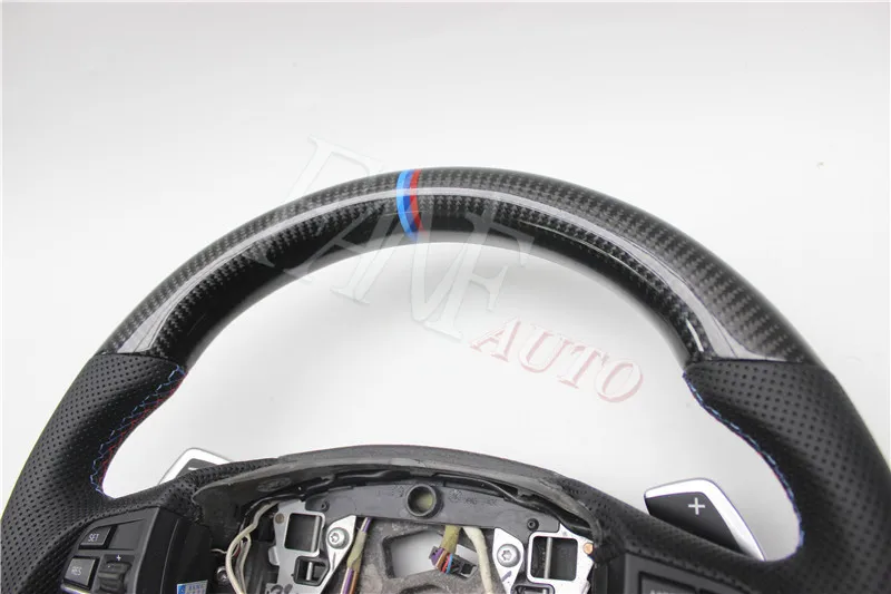 Руль из настоящего углеродного волокна для BMW F10 F11 F07 5 серии 2010