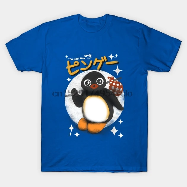 Мужская футболка The pingu show женская |