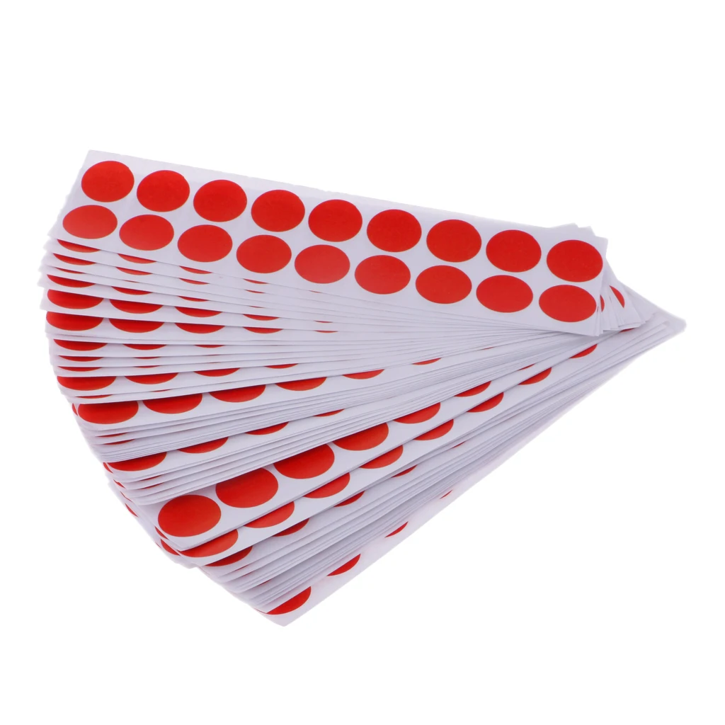 900 Pcs Round Target Pasters Target Pasters For Shooting Adhesive Sticker Train 