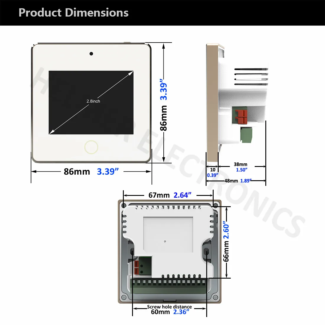 Helmer Wall Mount Bluetooth Receiver 