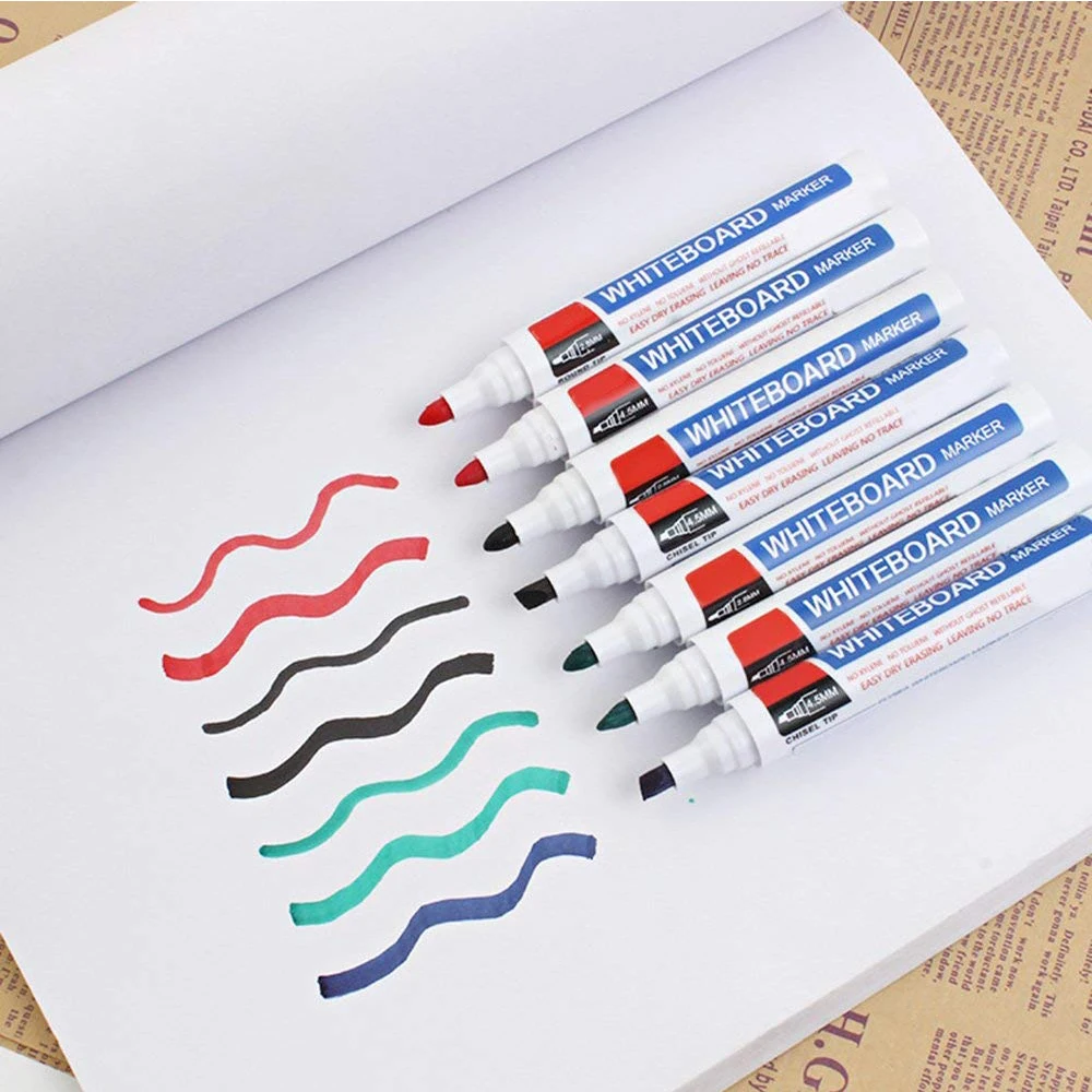 MyLifeUNIT Dual Tip Whiteboard Markers Set Low Odor Dry Erase Markers, 24 Pack