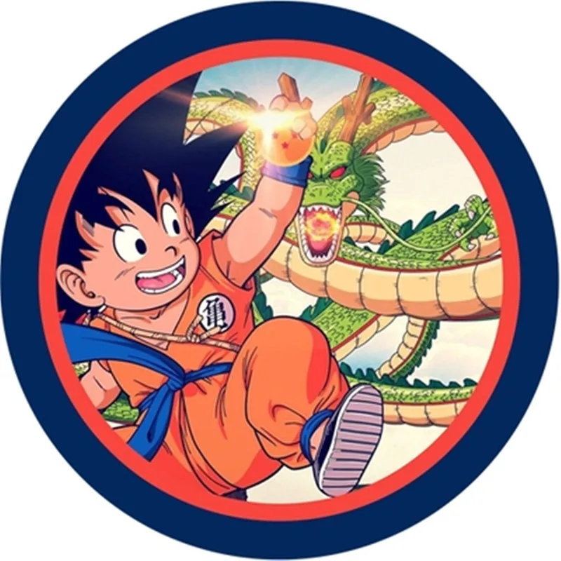 Аниме Dragon Ball Crane immber ковер Сон Гоку Наруто круглый ковер компьютерный коврик на стул и на пол коллекция Морден подарок M2115 - Цвет: 140CM