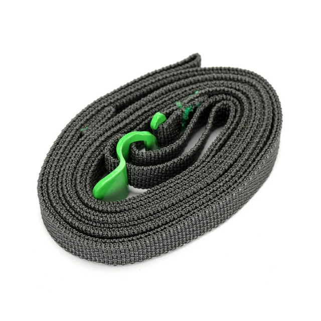 200CM Load 125kg Durable Nylon Cargo Tie Down Luggage Lash Belt Strap with Cam Buckle Trave Kits Camping Luggage Strap 캠핑 キャンプ Green
