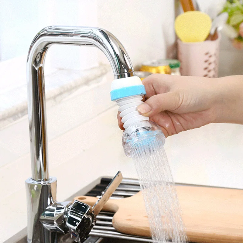 

Kitchen Tap Universal 360 Degree Rotatable Faucet Nozzle Oxygen Splashing Water Tap Shower Head Filter Nozzle Water Saving