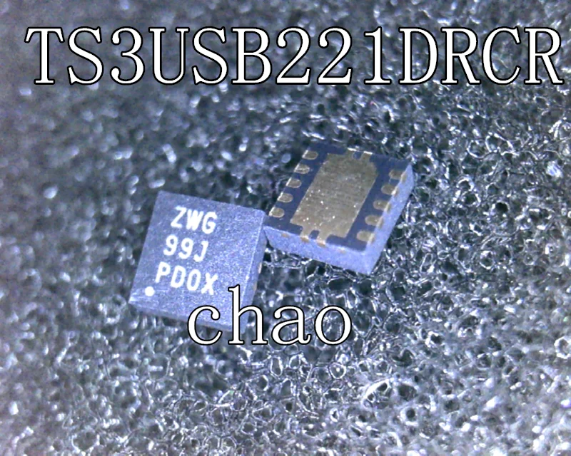5 шт./лот TS3USB221DRCR TS3USB221 ZWG 9CJ PC6H QFN