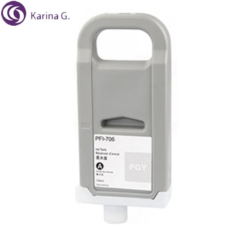 Premium Color Compatible Ink Cartridge for PFI706 PFI-706 PFI 706 Suit for
