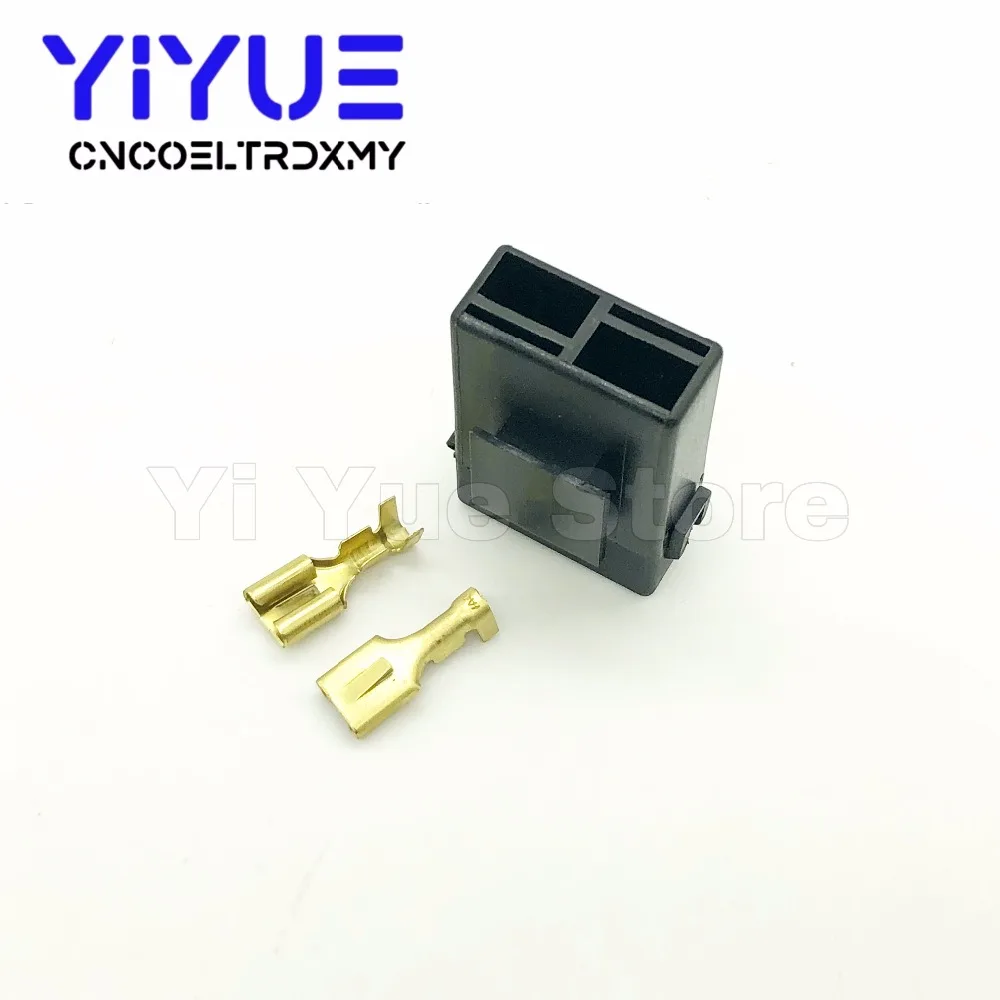 5pcs BX2017 Medium Car Fuse Holder With Terminal Car Insurance Socket Black Lighter Frontal