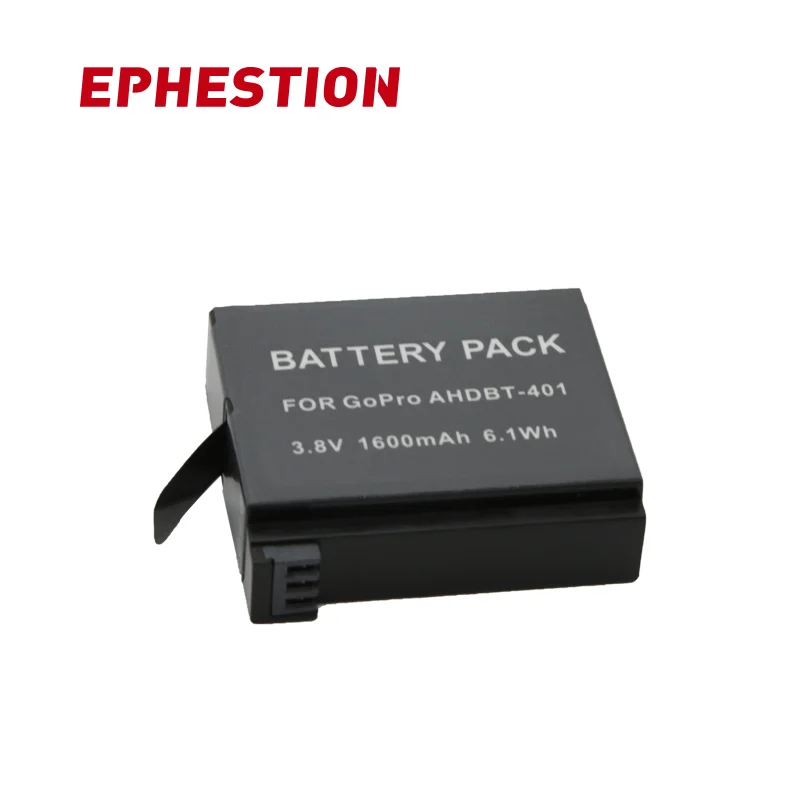 

EPHESTION AHDBT 401 GoPro AHDBT-401 AHDBT401 Li-ion Digital Camera Battery For GoPro 4 HD Hero 4 Hero4 Go Pro High Capacity