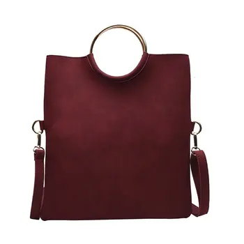 

Fax Suede Design Composite Bag Patent Leather Fashion Women Purses and HandbagsShoulder Bag Crossbody Chain Bag Clutch Bag