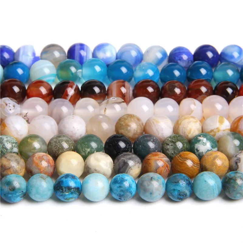 Круглые бусины Crazy Agates лазурита 6 мм 8 10 свободные для самостоятельного