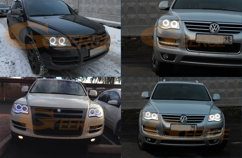 Для Volkswagen VW Touareg 7L 2003 2004 2005 2006 2007 2008 2009 2010 RF remote Bluetooth APP многоцветный RGB комплект