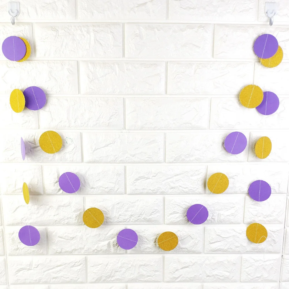 Paper Garlands Hanging Ornament Party Supplies Home Decor Wedding Birthday Hanging Ornament For Home Diy Tools Parts - Цвет: 6