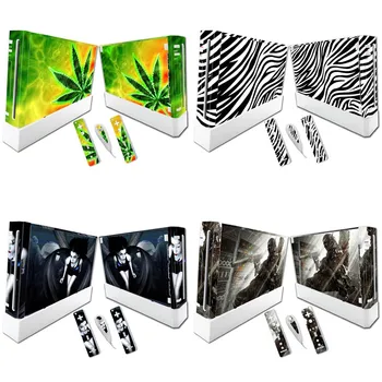 

Skin Vinyl Sticker Cover For W ii Console and 2 Remotes Decal Mario