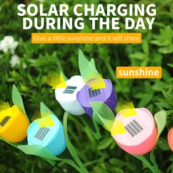 

Sensor Solar Power Lantern Decoration Solar Garden Pathway Lights Durable Lawn Lamp Gutter Eco-Friendly Ground Lamp Disk Lights