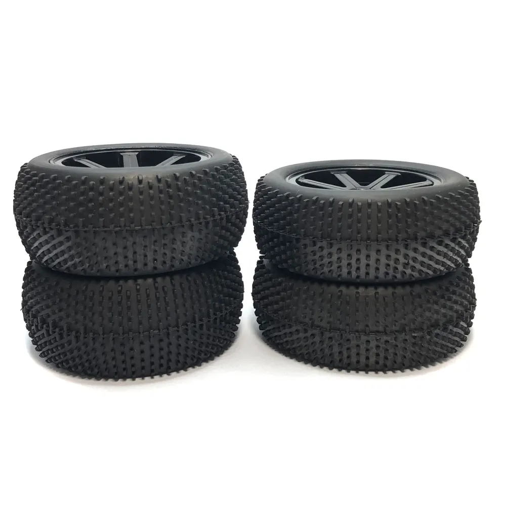 Upgared Parts P6971 Tires Assembly for Remo Hobby 1/16 smax 1621 1625 1631  1635 1651 1655 Vehicle Models RC Car