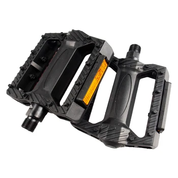 

1 Pair Bicycle Paddles Non-slip Reflective Plastic MTB Road Bike Paddles Cycling Equipment Accessories Black Bikes Parts